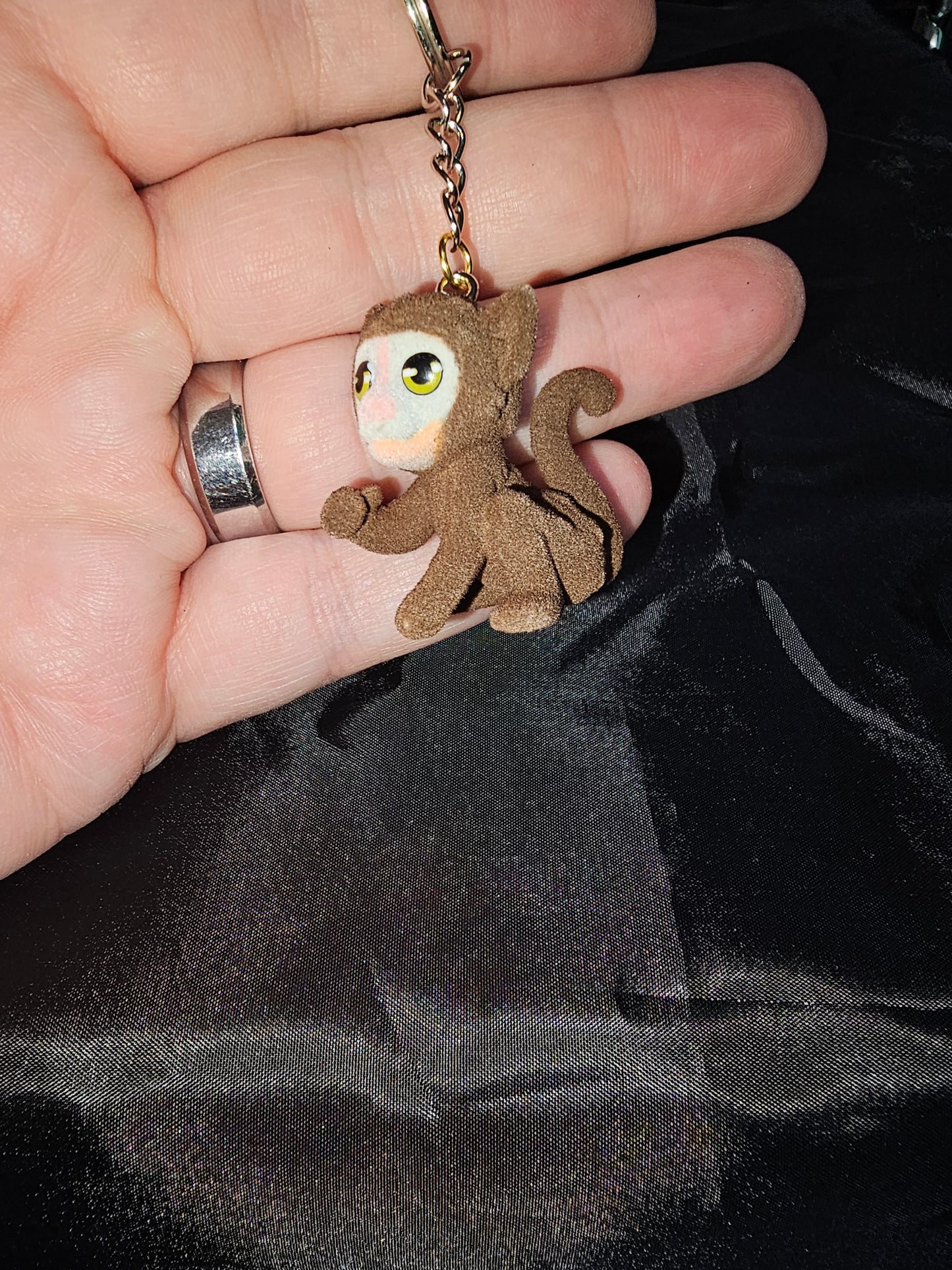 Monkey keychain