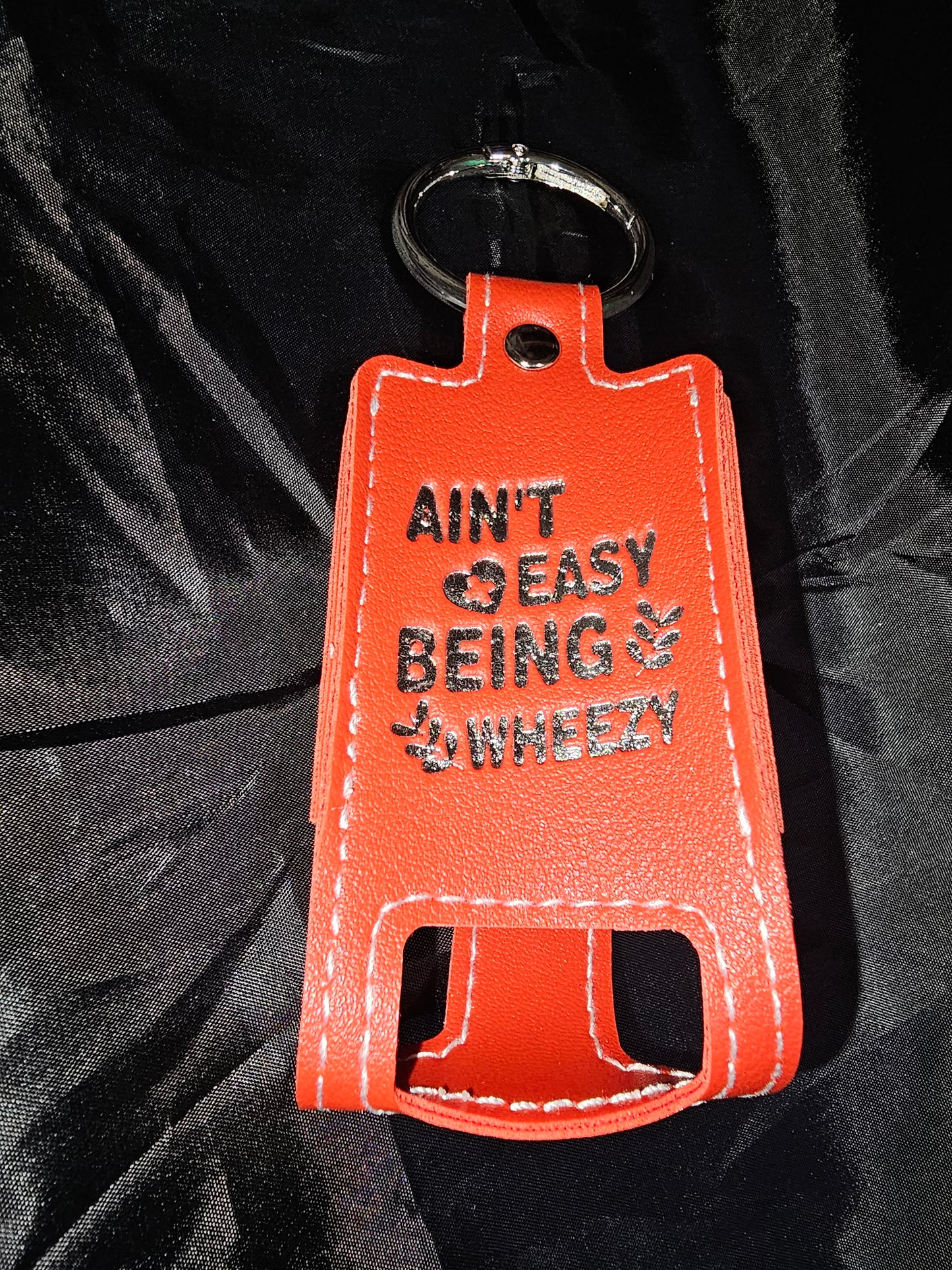 Holster keychain for inhalers
