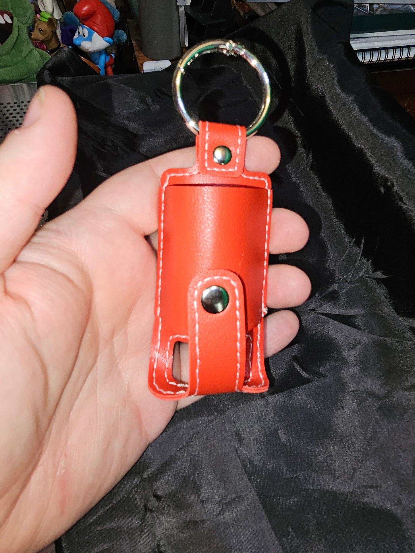 Holster keychain for inhalers
