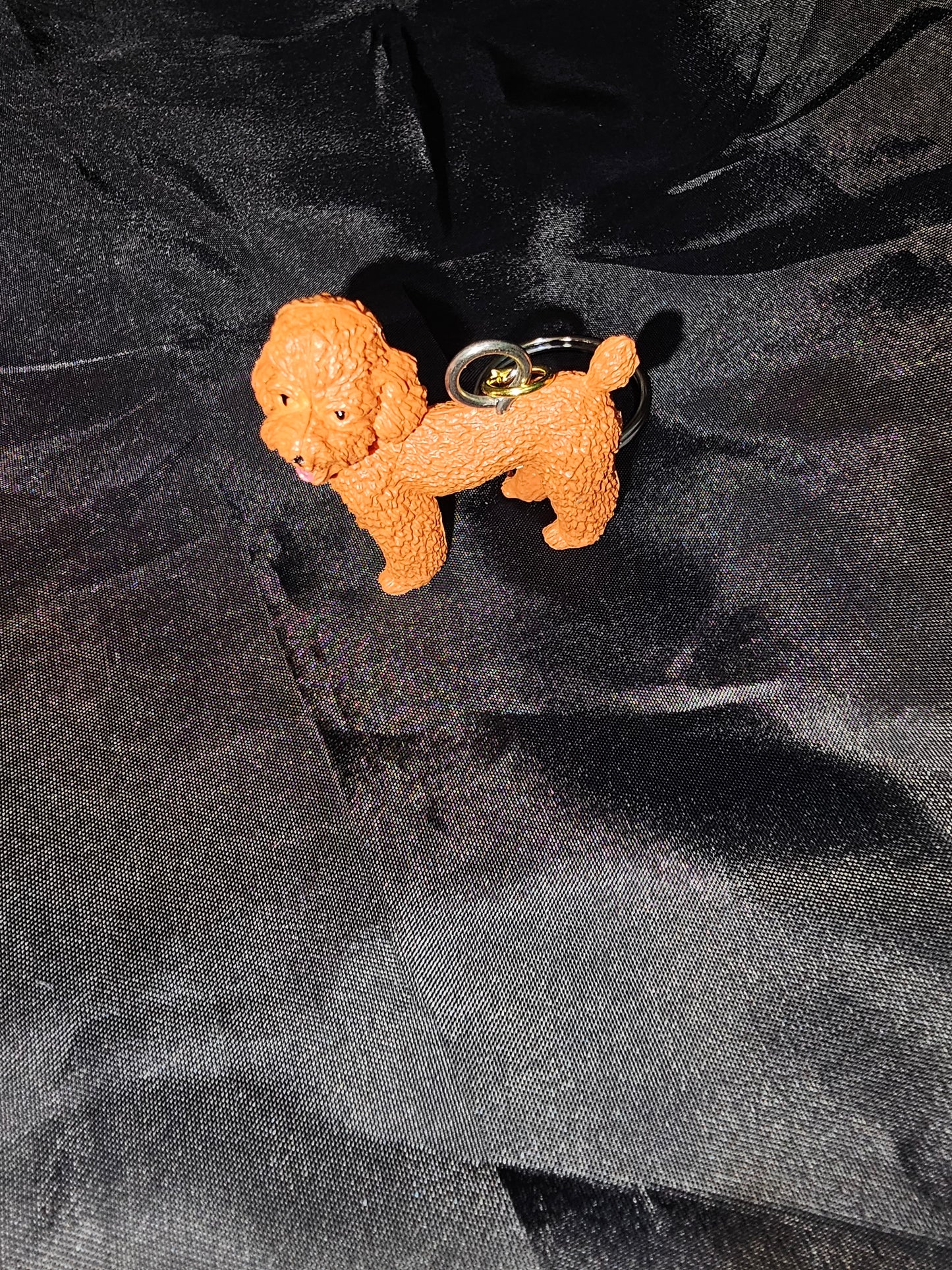 Dog Keychain - Poodle