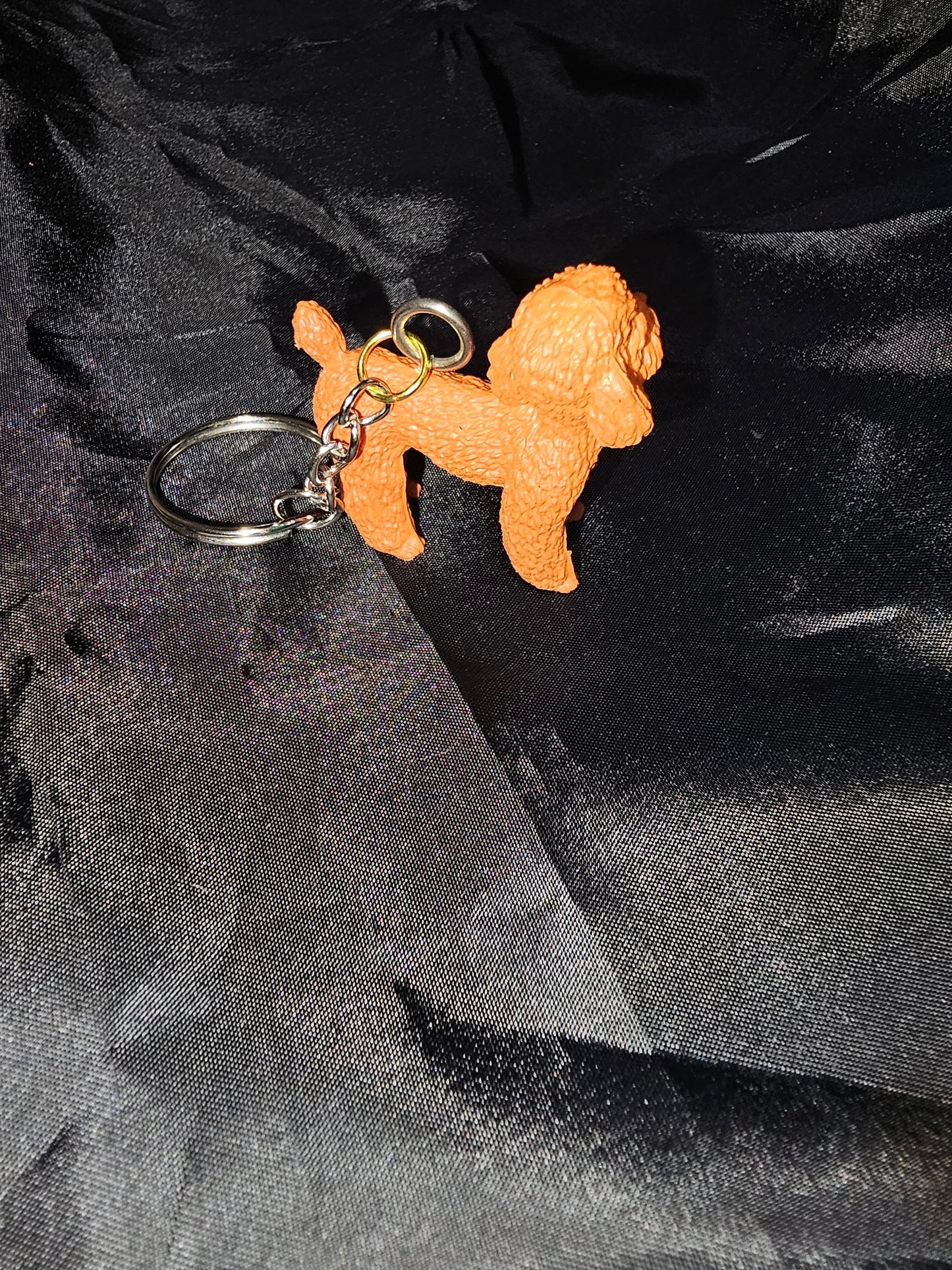 Dog Keychain - Poodle
