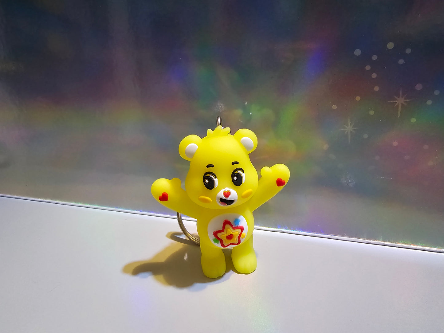 Care Bear keychain - Superstar Bear