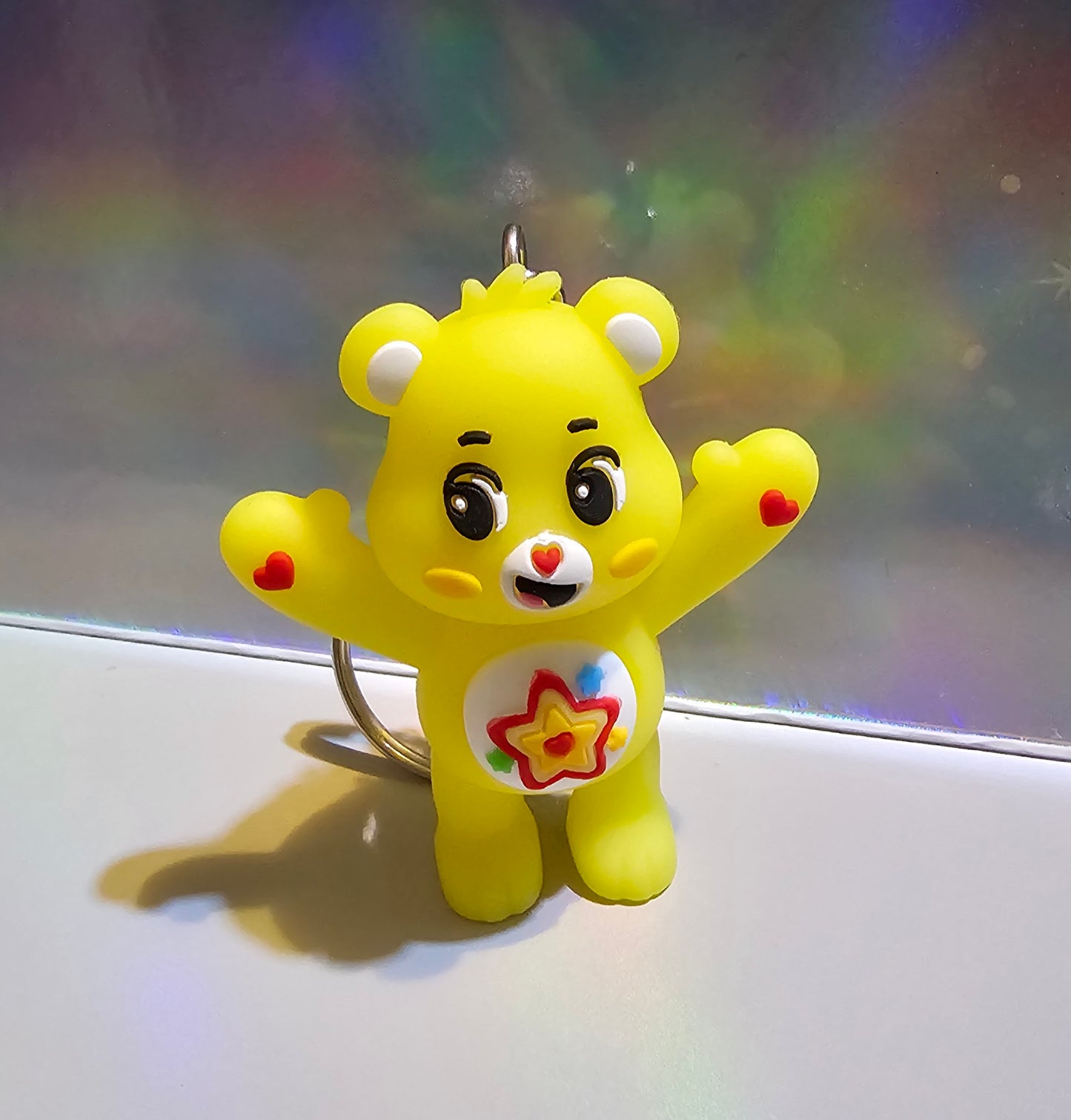 Care Bear keychain - Superstar Bear
