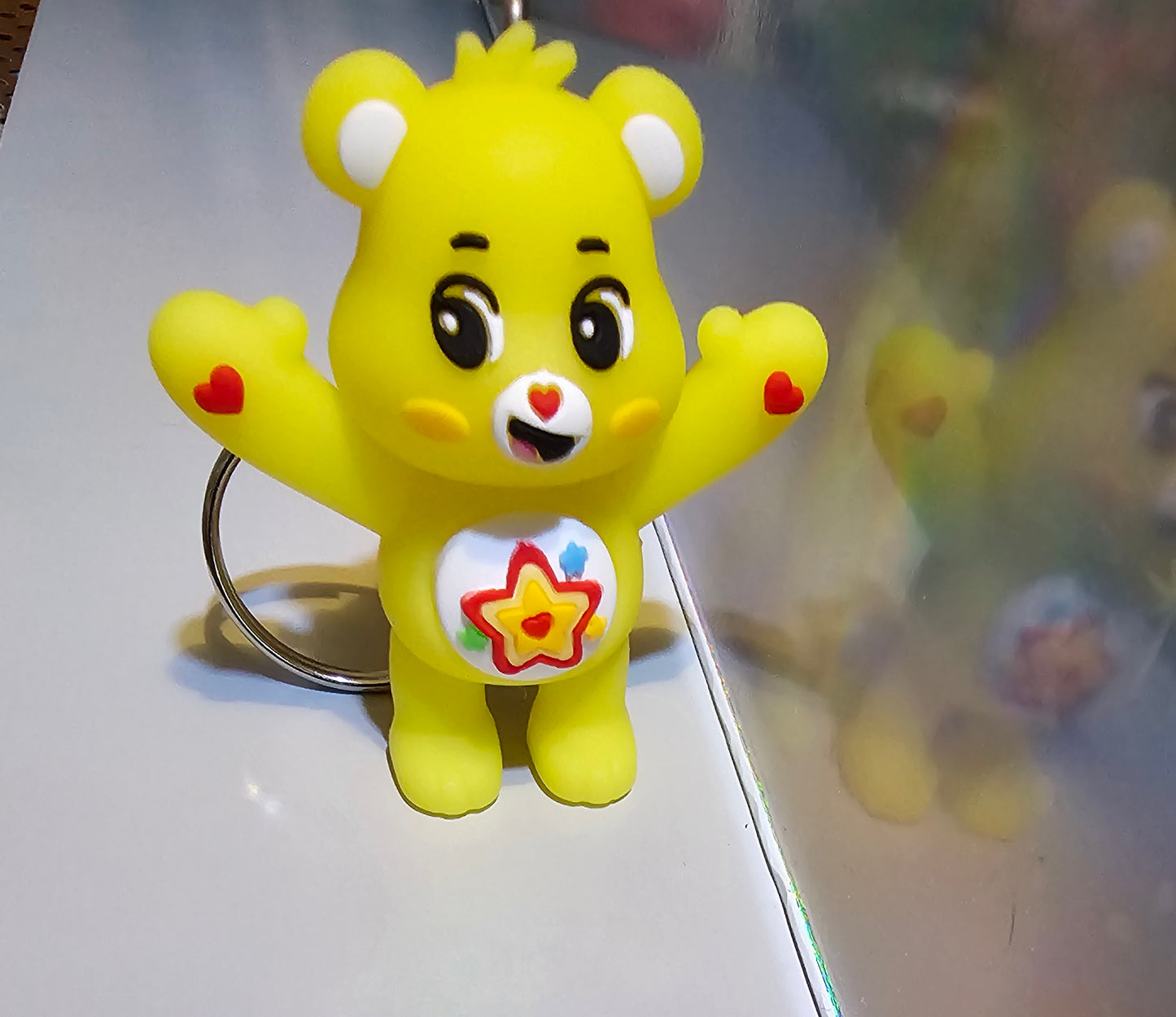 Care Bear keychain - Superstar Bear