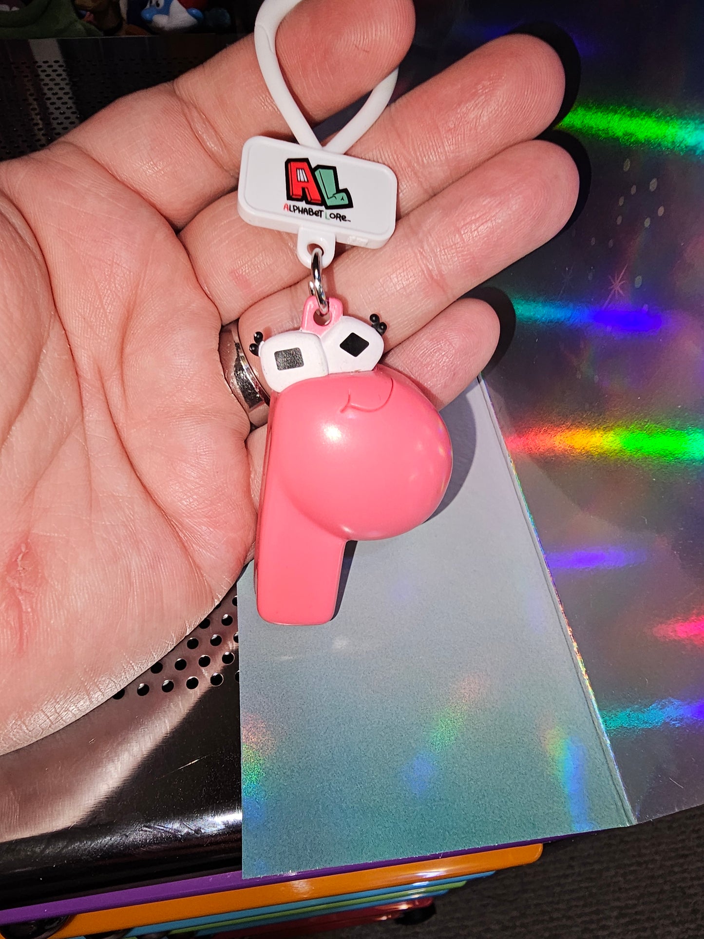 Alphabet Lore - P keychain