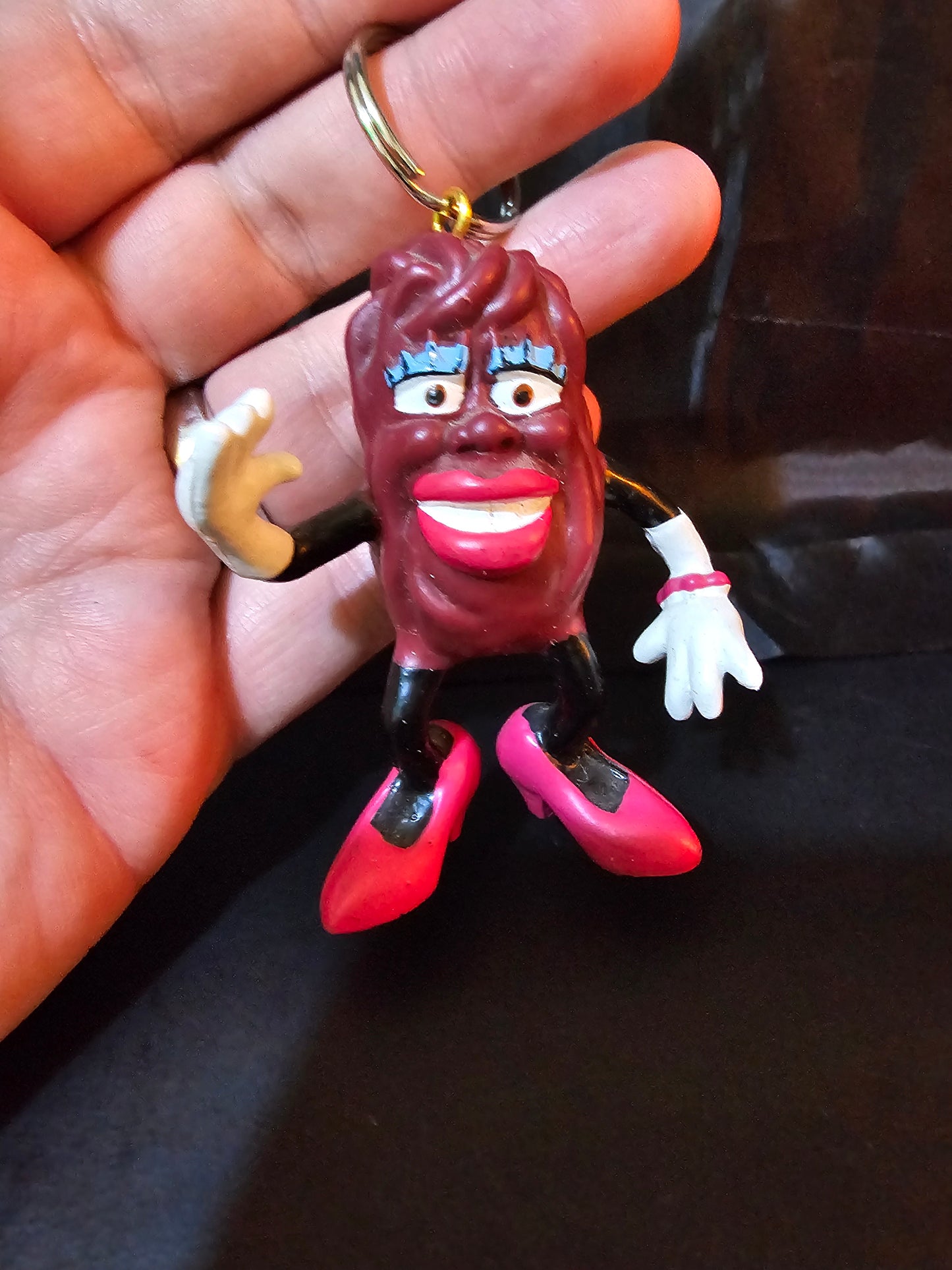 California Raisin Keychain