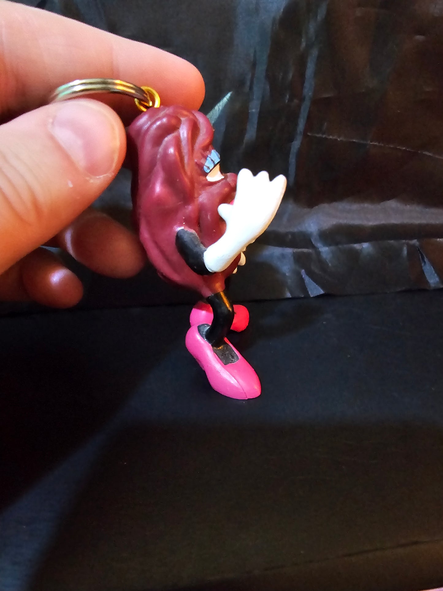 California Raisin Keychain