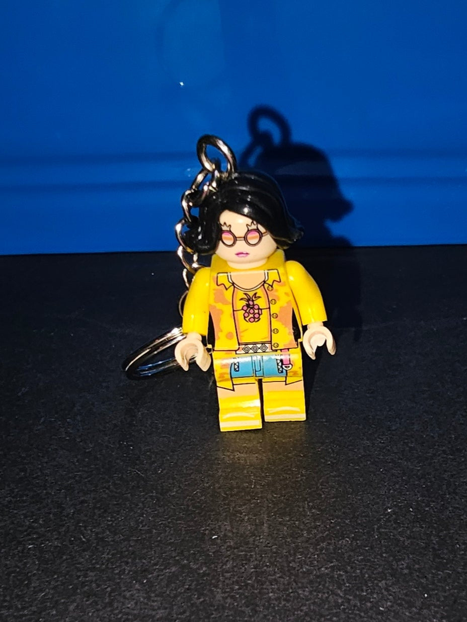 Lego keychain - Pineapple lady