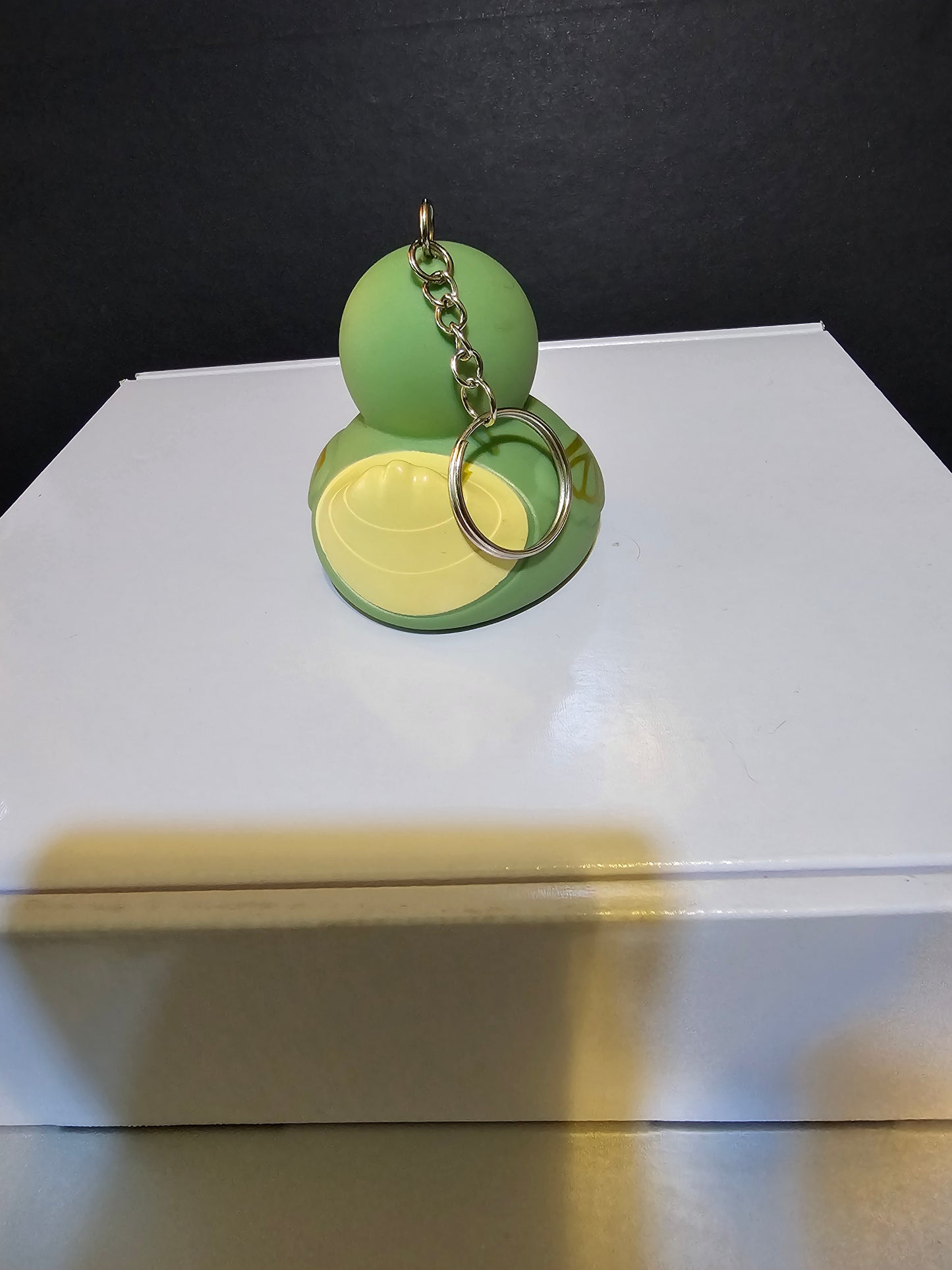 Ducky keychain - green