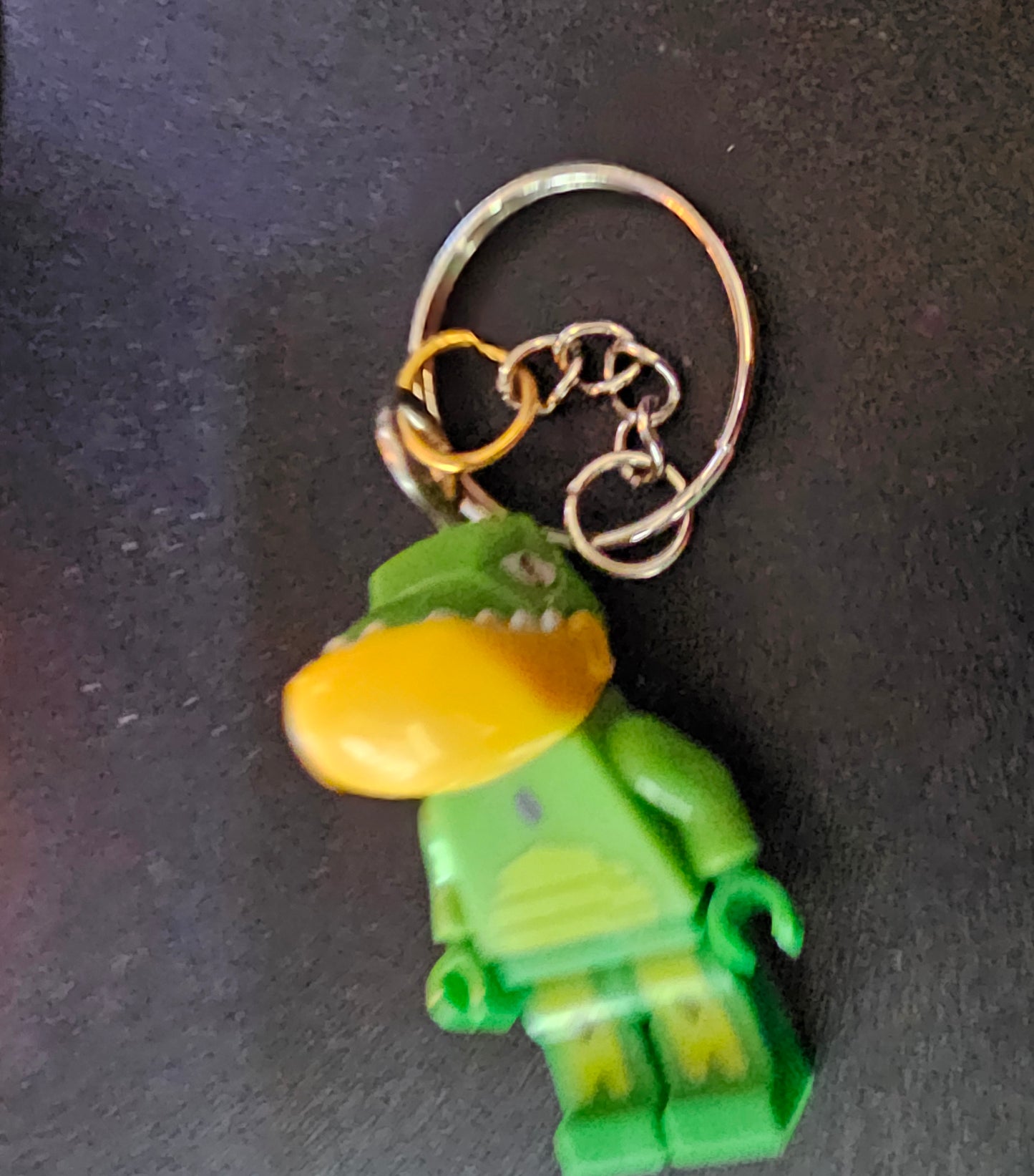 Lego Alligator Man Keychain
