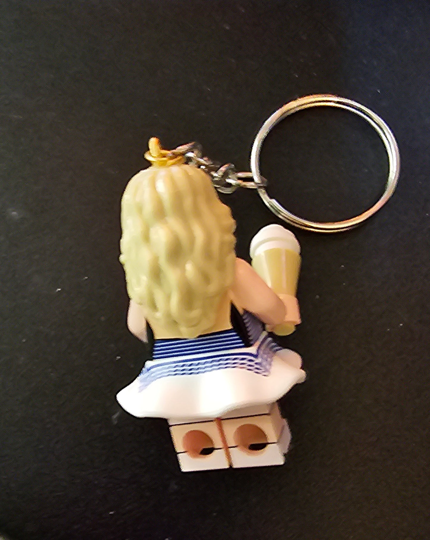 Lego Barbie Keychain