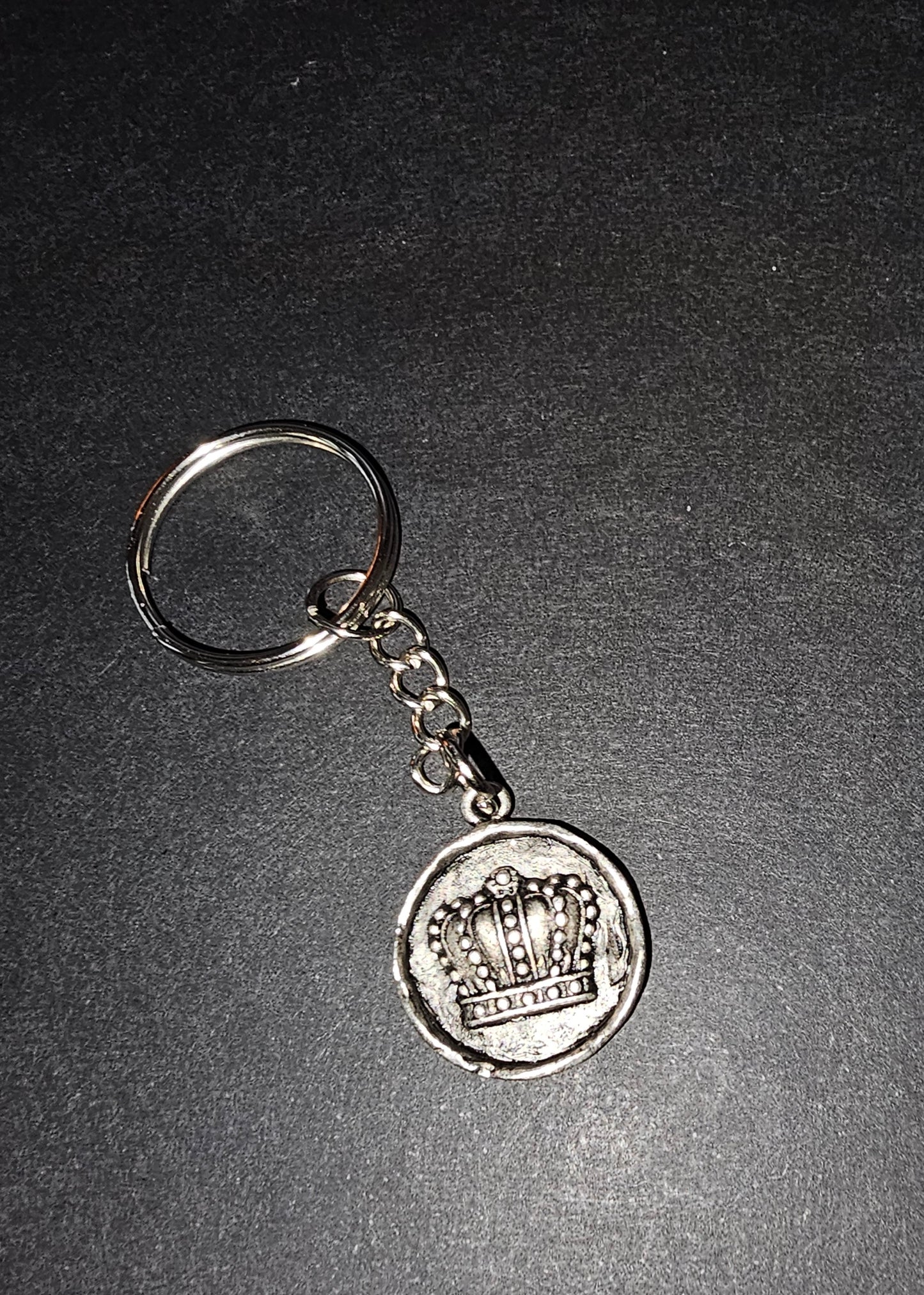 Crown pendant keychain