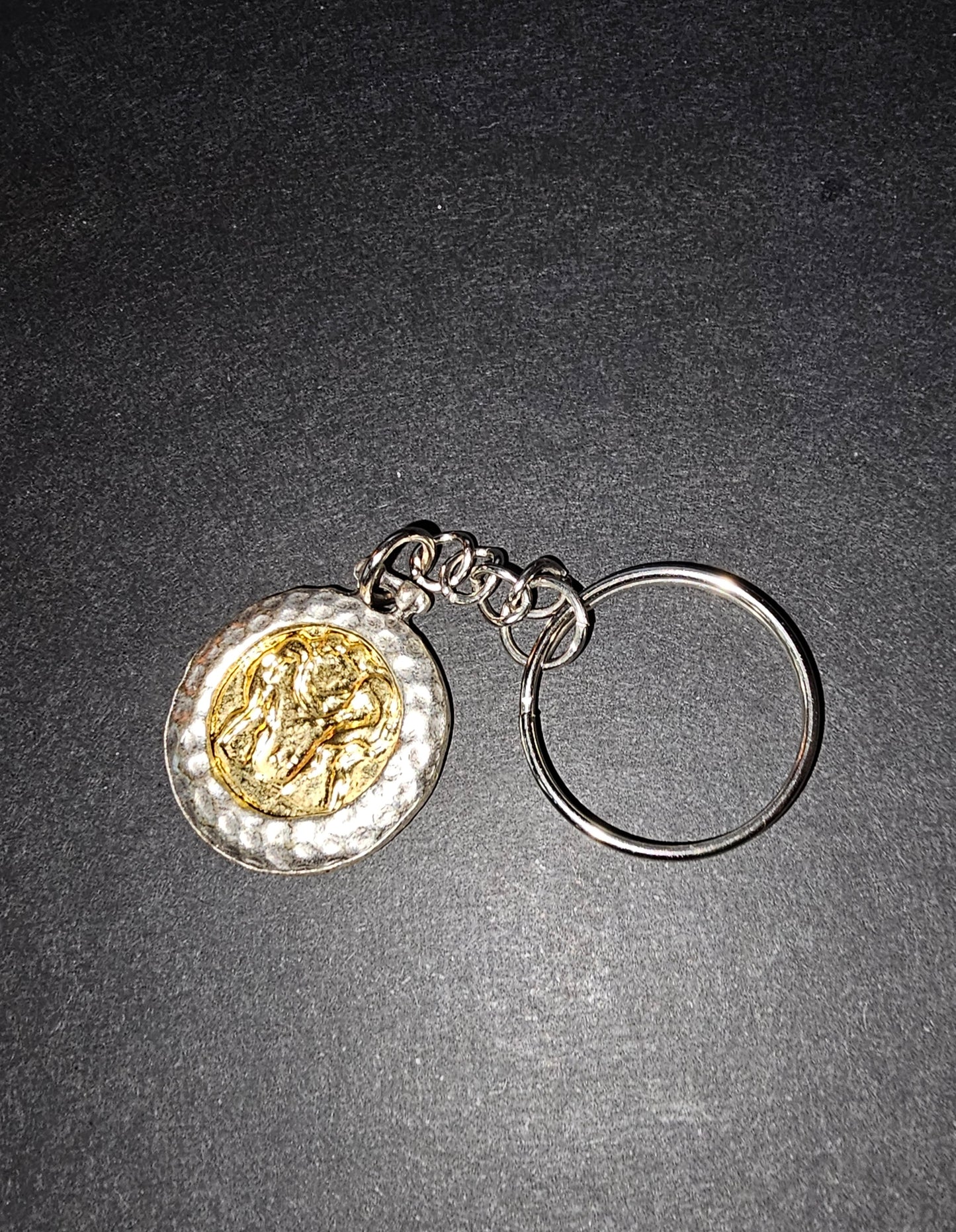 Greek pendant keychain