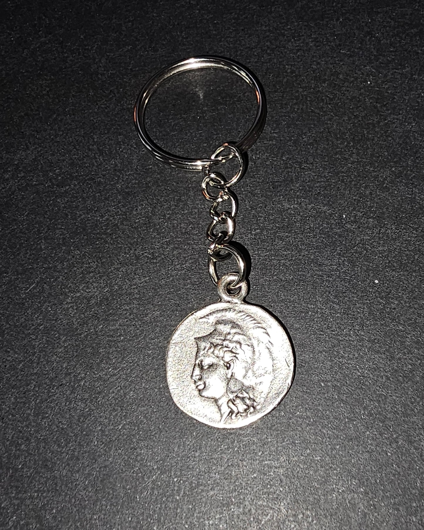 Roman pendant keychain