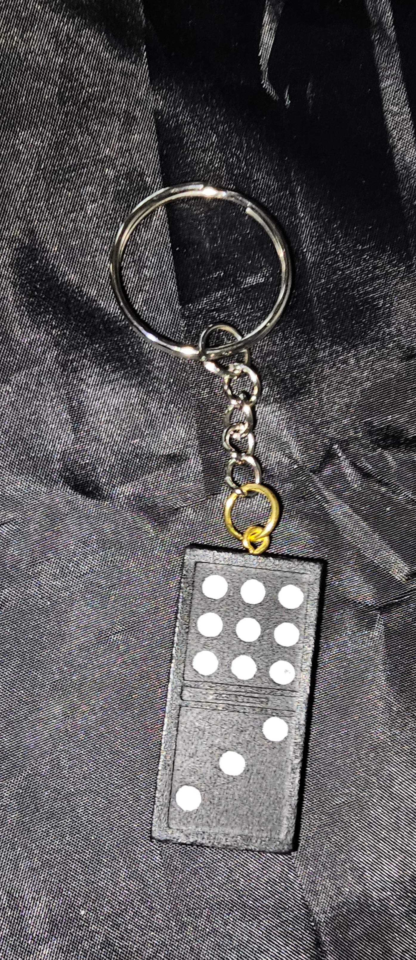 Domino keychain