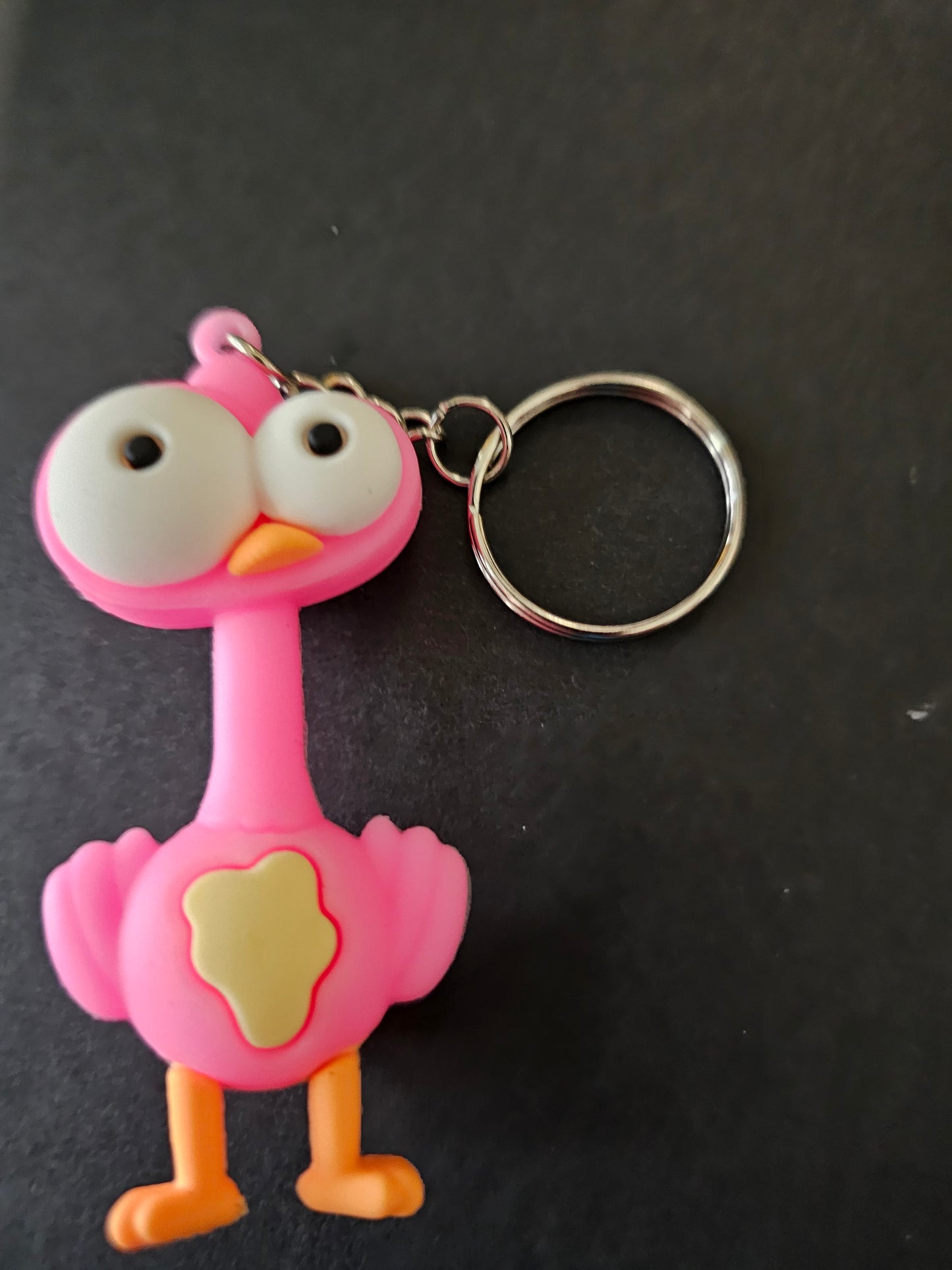 Flamingo keychain