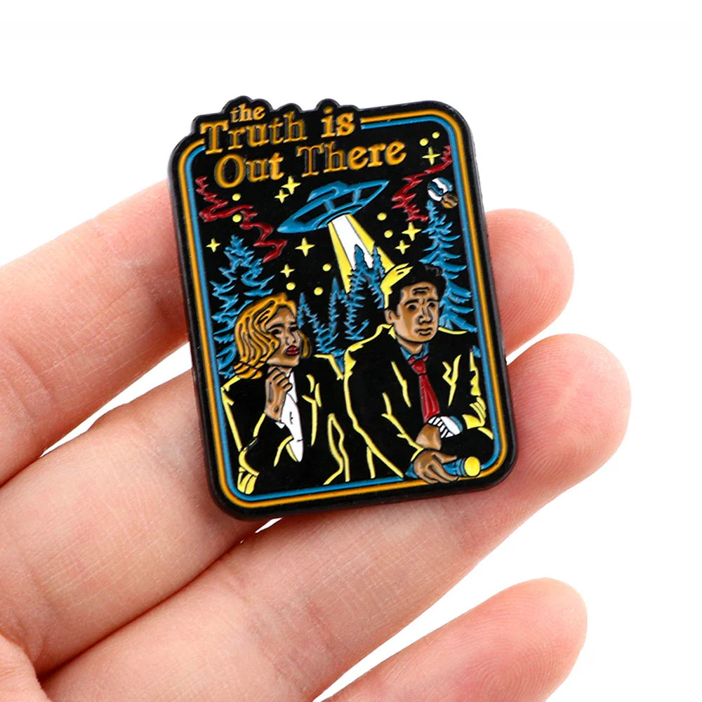 Cool Movie Fans Enamel Pin Brooch Lapel Badge Backpack Accessory
