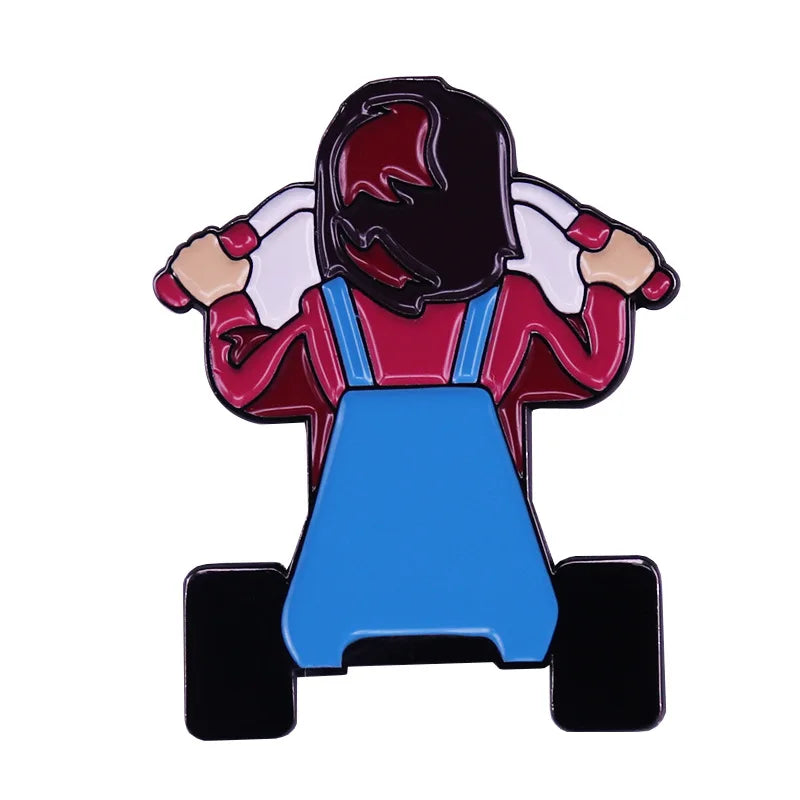 Halloween Horror Movie Enamel Pin Badge Jewelry Gift