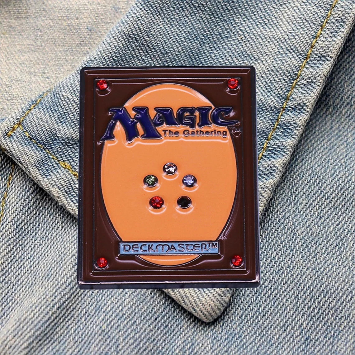 DZ659 Game Deck Enamel Pin Brooch Lapel Jewelry Backpack Gift
