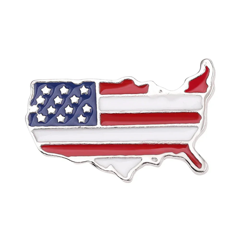 Flag Lapel Pins Badges Brooches Jewelry Gifts