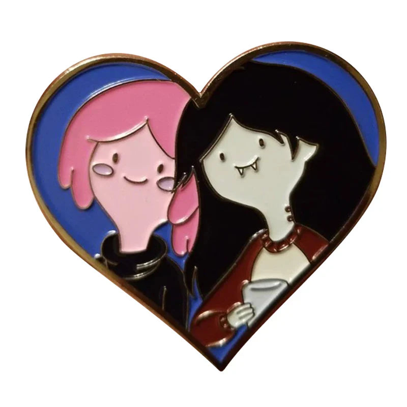 Princess Bubblegum & Marceline Enamel Pin for Steven Universe Fans