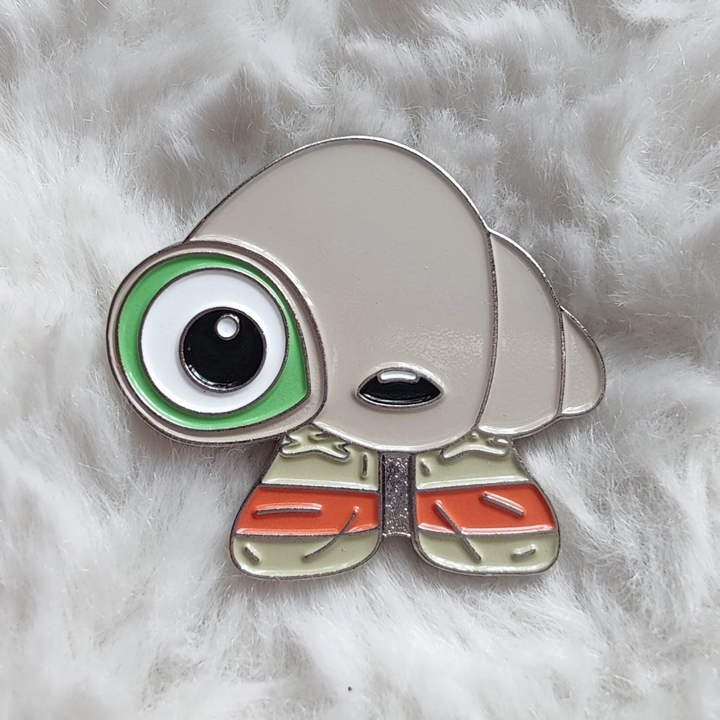 Marcel The Shell Enamel Pin Fashion Accessory