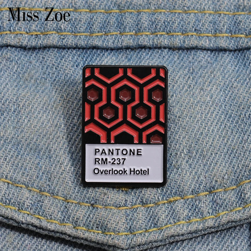 Horror Movie Enamel Pins Evil Killer Brooches Lapel Badges Halloween Gothic Jewelry Gift