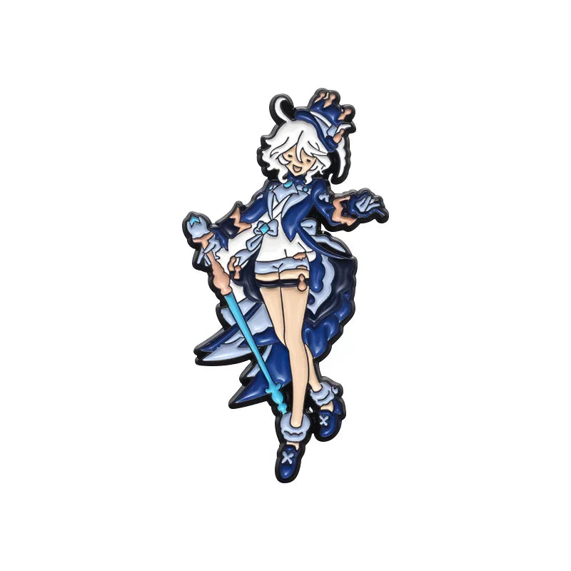 Anime Character Enamel Pins Custom Brooches Jewelry Gift for Fans