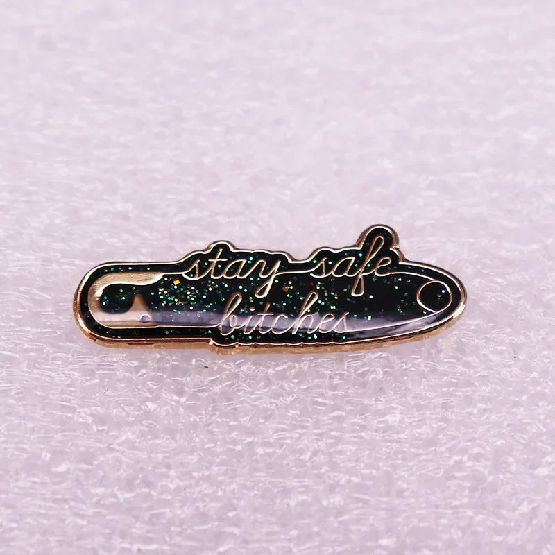 Magic Shoes Glasses Enamel Pins Brooch Fashion Jewelry Accessories Gifts