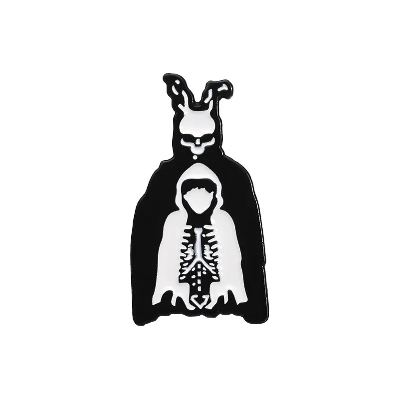 Horror Skeleton Enamel Pin Halloween Brooch Lapel Badge Jewelry Gift Wholesale