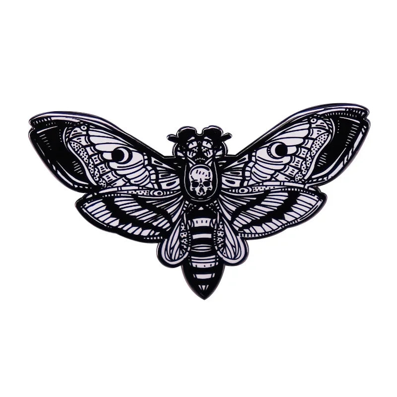 Horrible Bat Enamel Pins Halloween Brooch Jewelry Badge Gifts