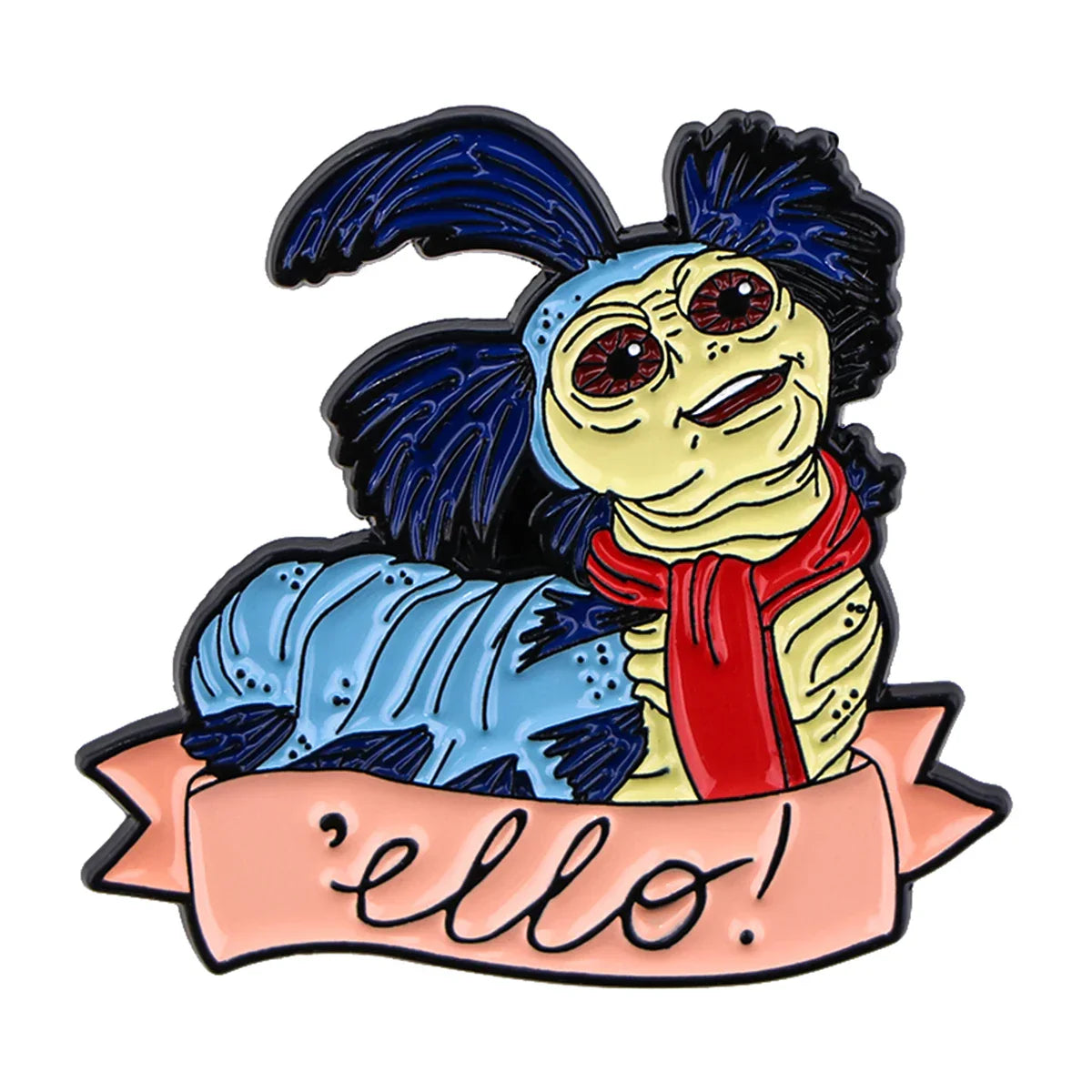 Cute Dog Enamel Pins Cartoon Monster Brooches Metal Lapel Badge Fashion Jewelry Accessories Gifts
