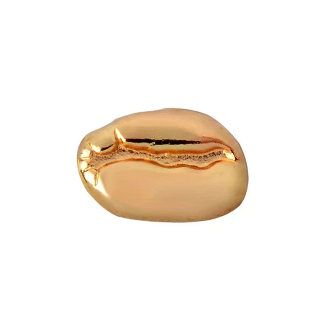 Coffee Beans Enamel Pins Cartoon Barista Badge Lapel Fashion Jewelry Gift