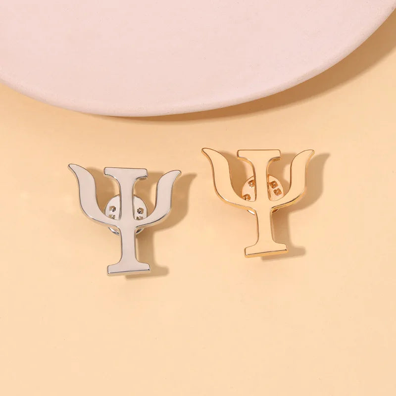 Psychology Symbol Brooch Psychiatry Gift Pin Psychiatrist Graduation Jewelry