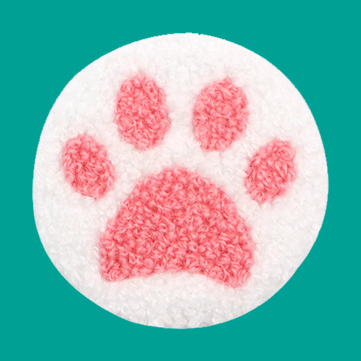 Pink Cat Claw Button Pins Brooch Lapel Badges for Clothes Bags Backpacks Accessories Gift