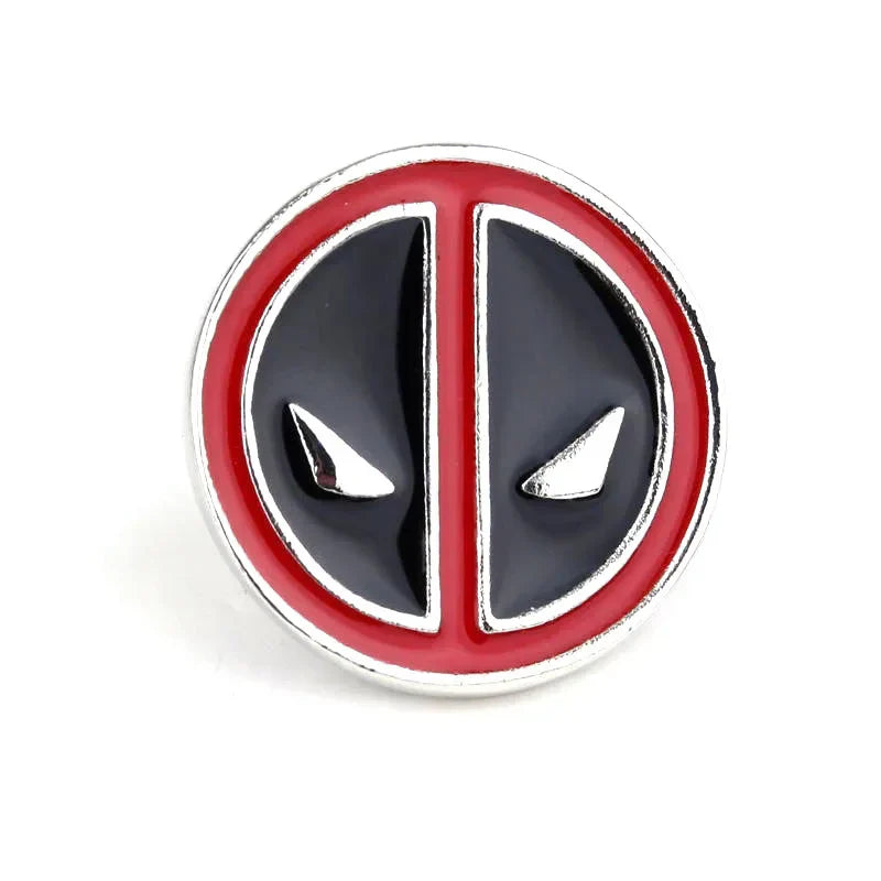 Deadpool Enamel Pin Brooch Badge for Men and Boys
