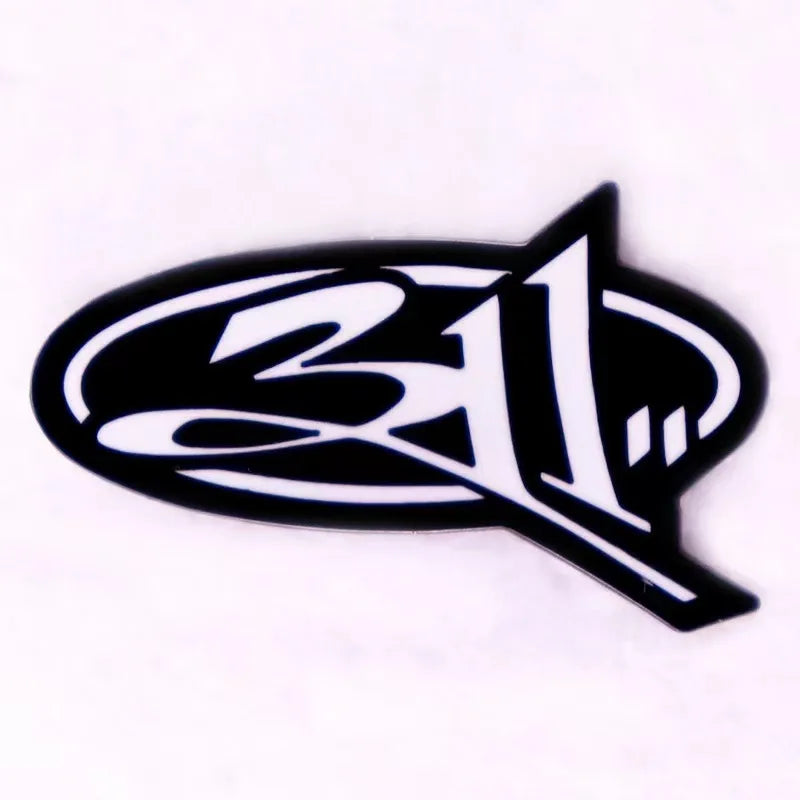 Rock Band Enamel Pin Cartoon Rapper Brooch Punk Badge Jewelry Accessories