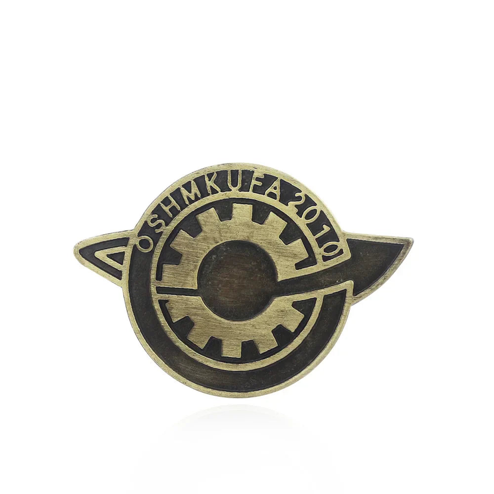 Steins Gate Anime Labmem Badge Lapel Pin Jewelry