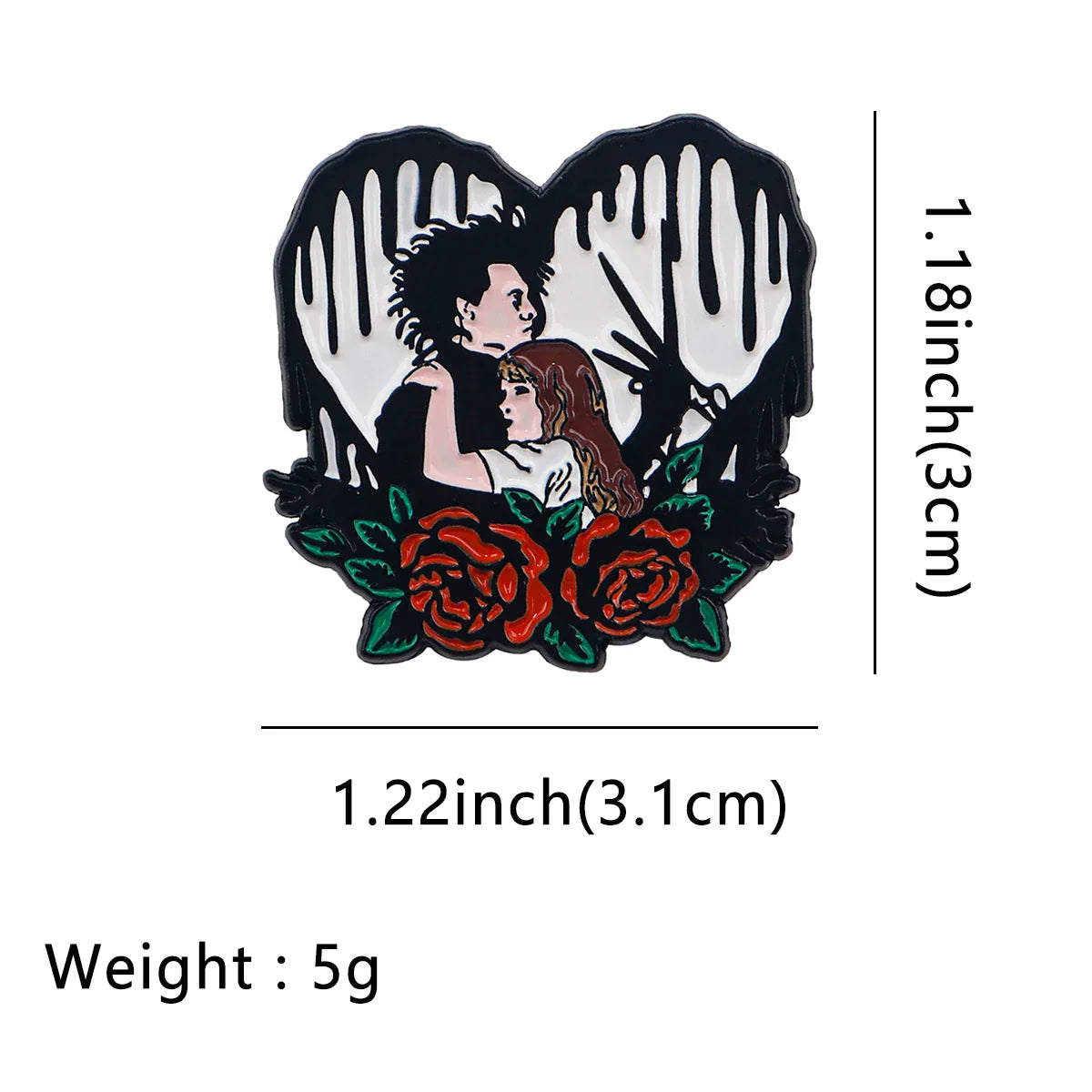 Halloween Clown Enamel Pins Horror Brooch Lapel Badges Fashion Jewelry Gifts