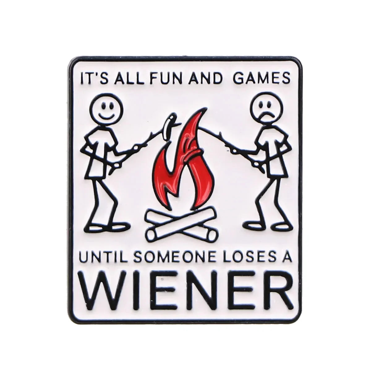 Parody Quotes Enamel Pins for Backpacks and Clothes
