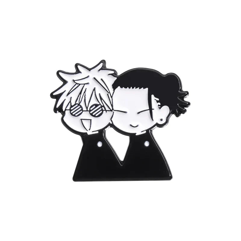 Custom Cartoon Anime Enamel Pins Brooches Lapel Badges Punk Jewelry Gift