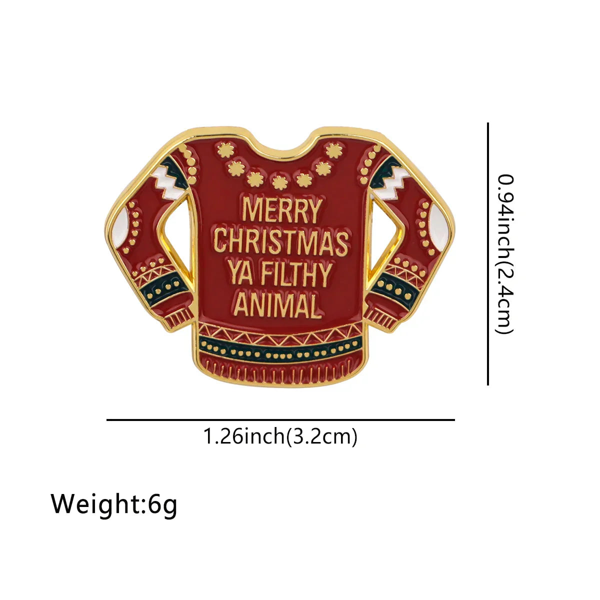 Christmas Enamel Pins Brooches for Clothing, Backpack, Sweater, Lapel Badges, Fashion Jewelry, Gifts