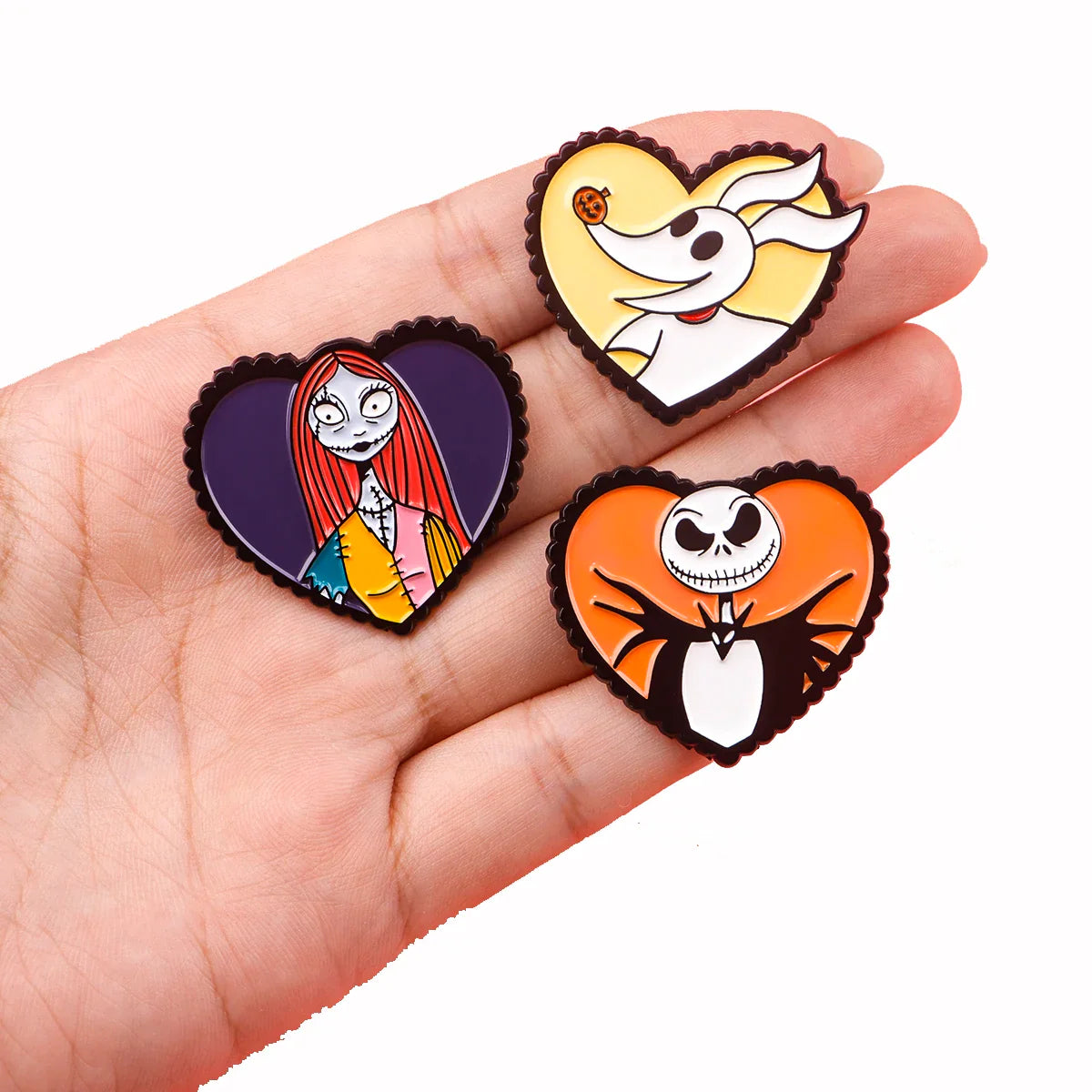 Halloween Cartoon Enamel Pins Brooches for Women Clothing Backpack Lapel Badges Jewelry Gifts