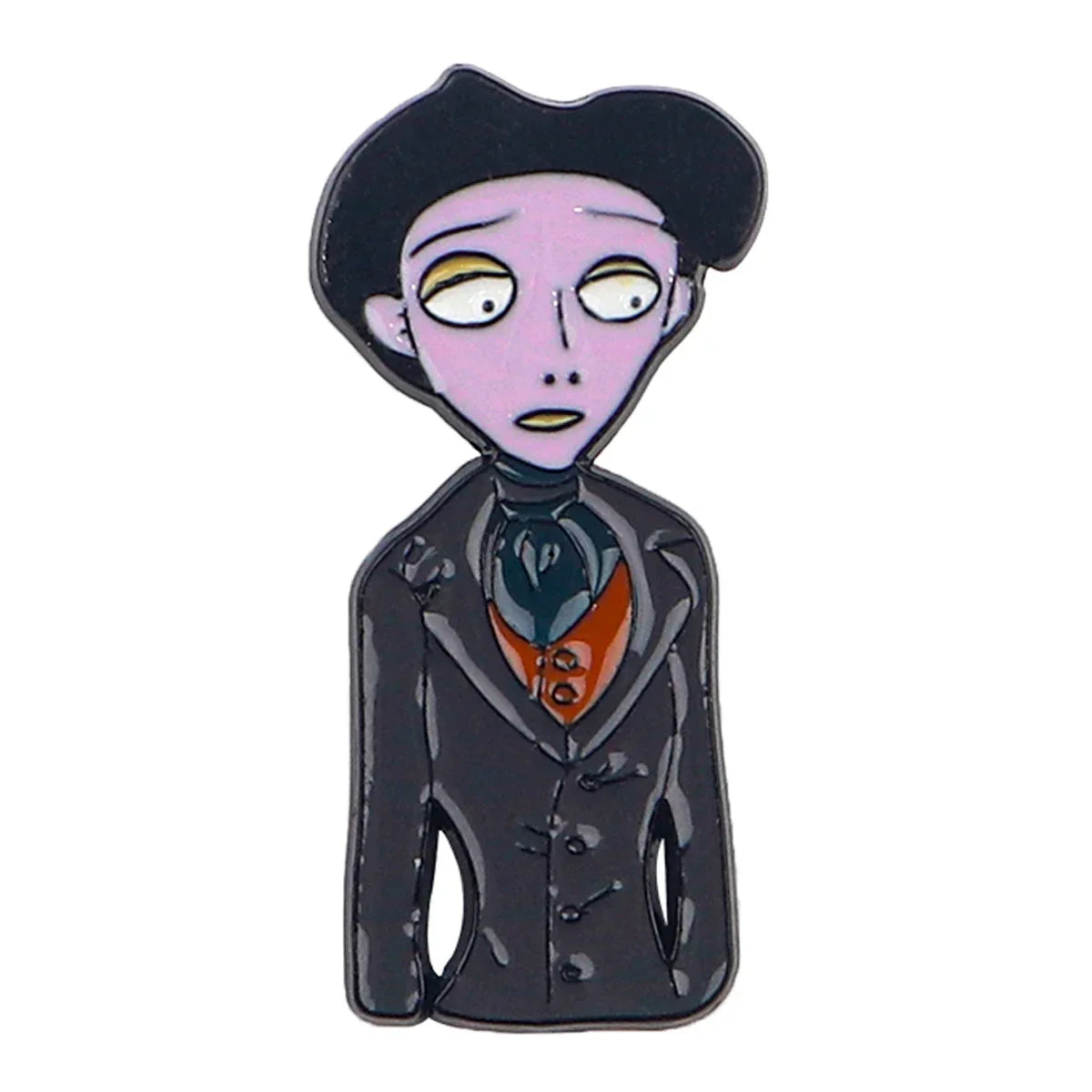 Halloween Bride Enamel Pin Horror Cartoon Brooch Jewelry Gift