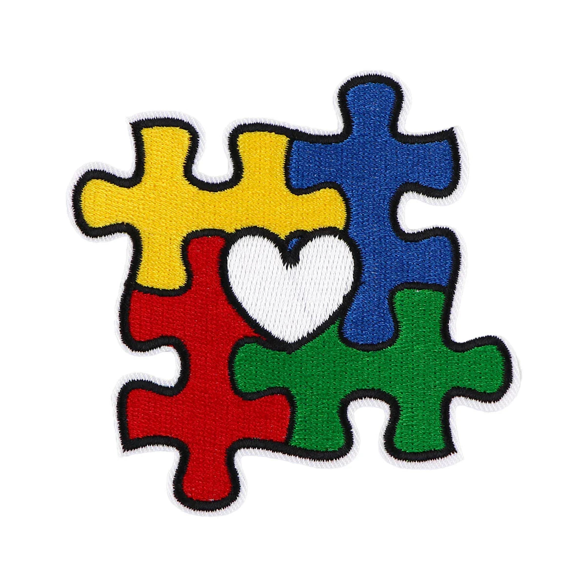 Autism Awareness Iron On Sew On Patch for Jacket, Backpack, T-shirt, Badge Gifts