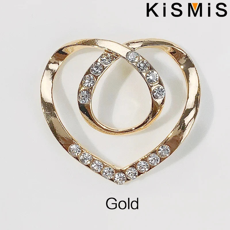 KISMIS Knot Buckle Scarf Brooch T-shirt Accessory