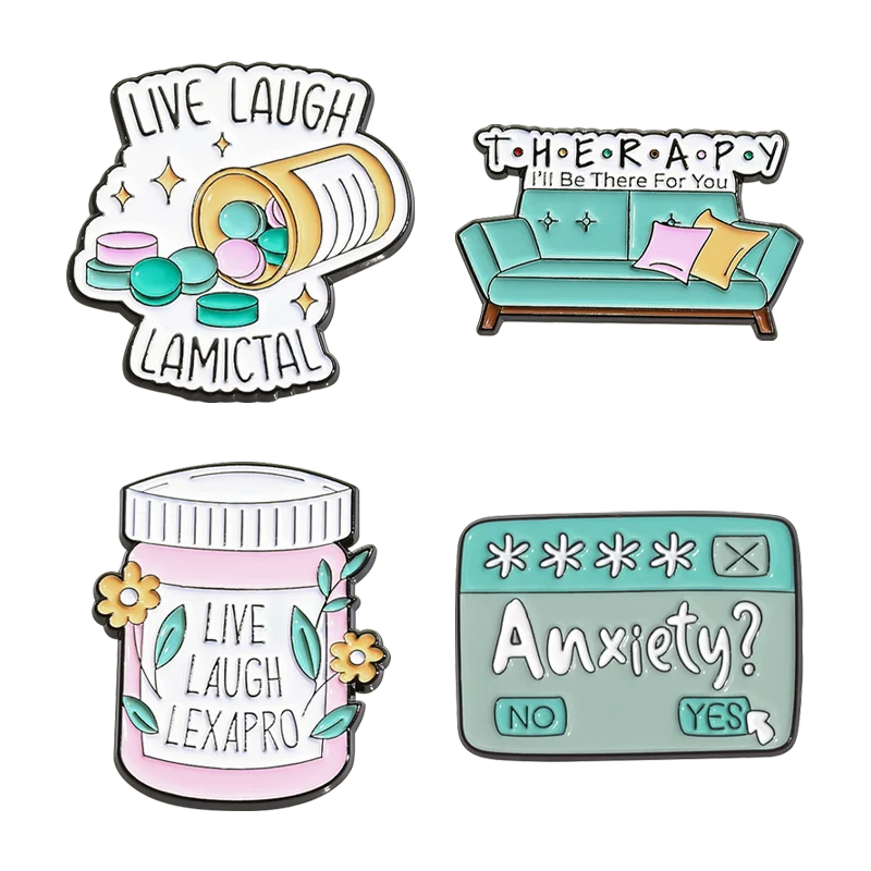 Anesthesiology Syringe Enamel Pin Medical Badge Lapel Brooch