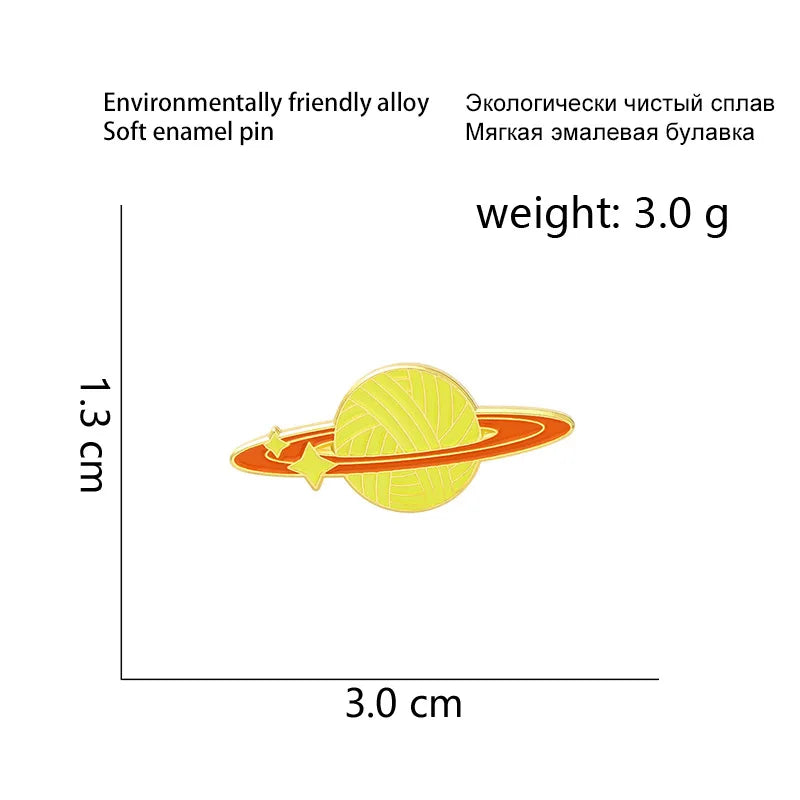 Rainbow Dinosaur Mushroom Flower Skeleton Brooch for Women Girls Backpack Badge