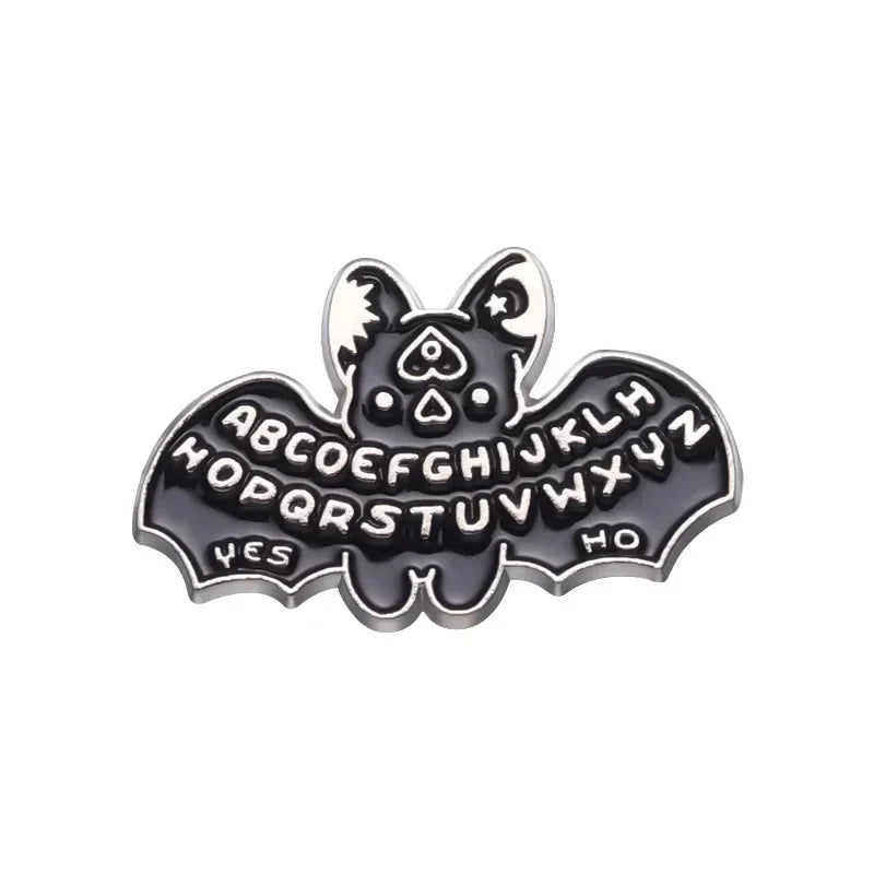 Punk Mothman Enamel Pin Rainbow LGBT Brooch Lapel Badge Jewelry Gift