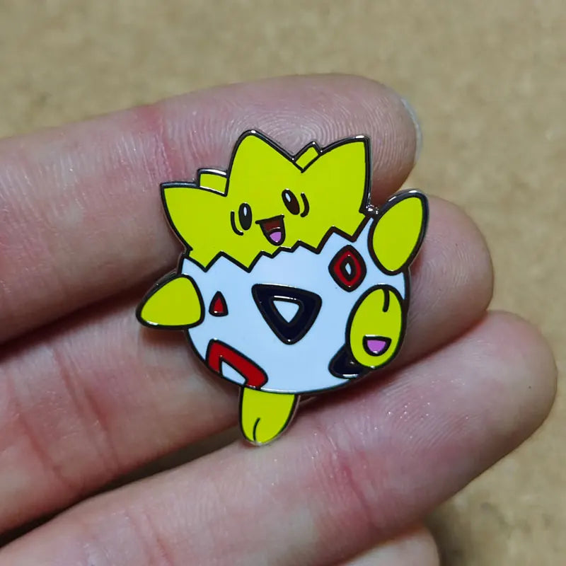 Pikachu Enamel Pin Cartoon Badge for Bags, Jeans, Hoodies, Lapel Pin Jewelry, Kids Gift